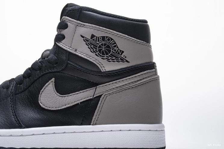 Air  Retro Jordan Black Gray Shadow High 1 555088-013 OG 0211